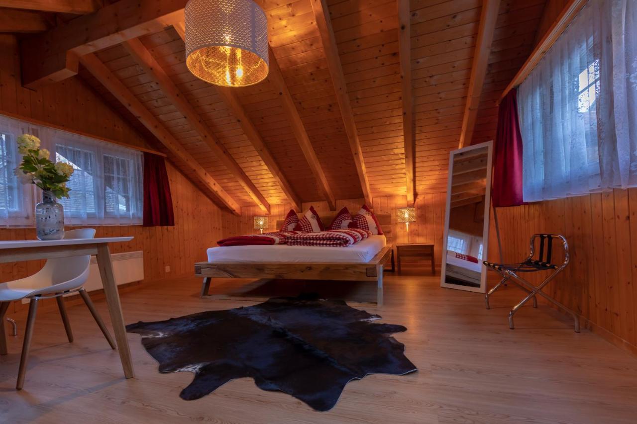 Chalet Waeschhuesli Near Interlaken, Grindelwald And Lauterbrunnen 格施泰格维勒 外观 照片