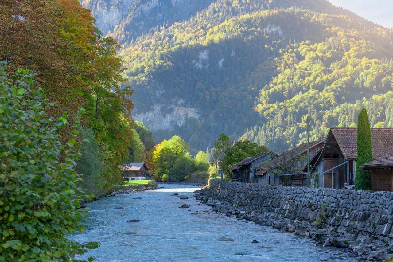 Chalet Waeschhuesli Near Interlaken, Grindelwald And Lauterbrunnen 格施泰格维勒 外观 照片