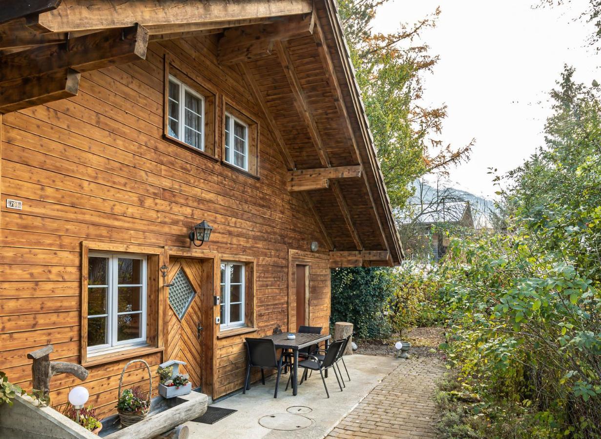 Chalet Waeschhuesli Near Interlaken, Grindelwald And Lauterbrunnen 格施泰格维勒 外观 照片